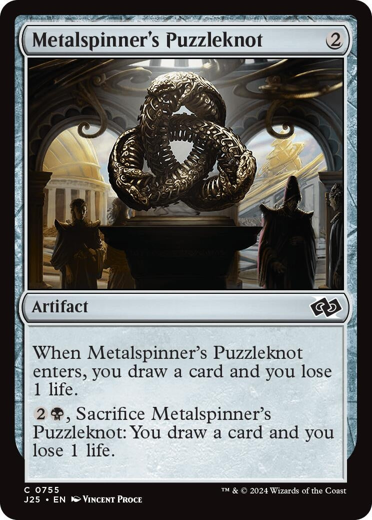 Image for Metalspinner's Puzzleknot (755) [Foundations Jumpstart] - Magic: The Gathering