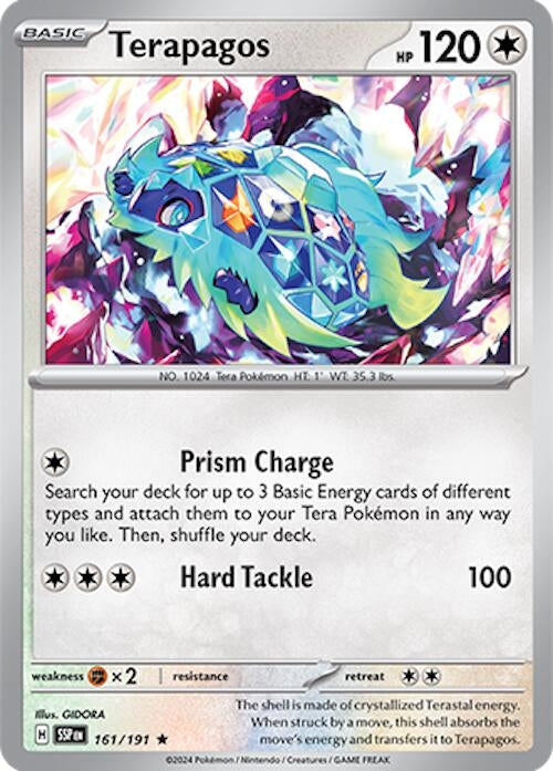 Image for Terapagos (161/191) [SV08: Surging Sparks] - Pokemon