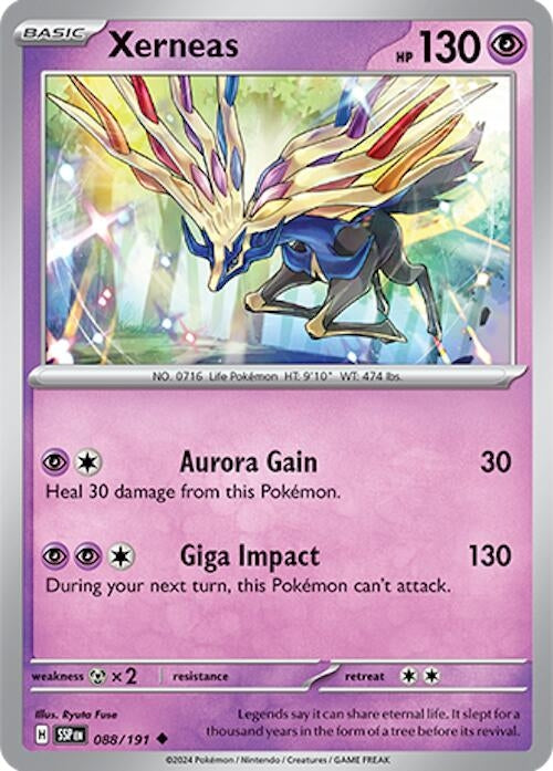 Image for Xerneas (088/191) [SV08: Surging Sparks] - Pokemon