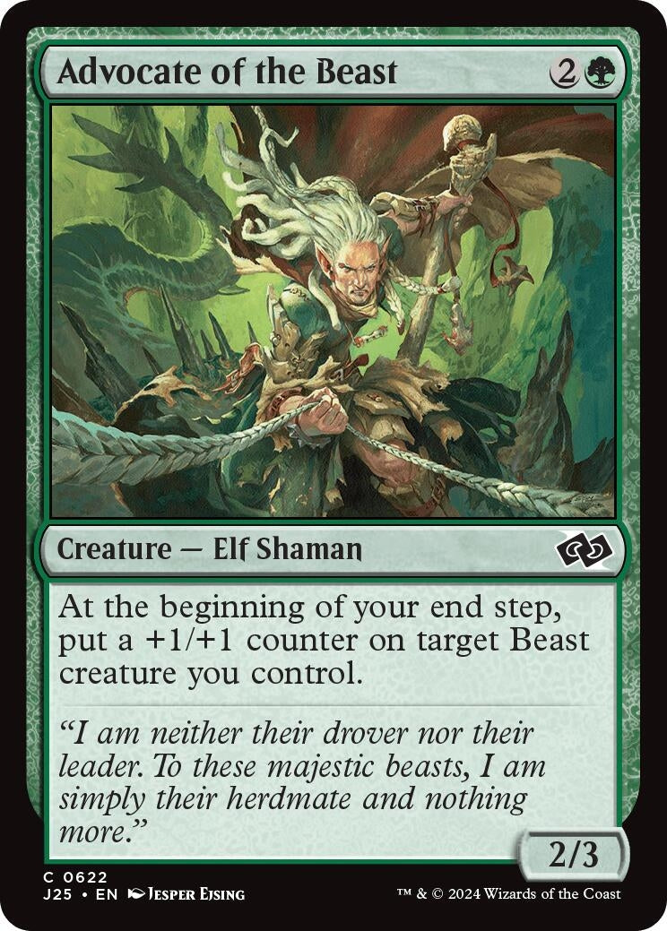 Image for Advocate of the Beast (622) [Foundations Jumpstart] - Magic: The Gathering