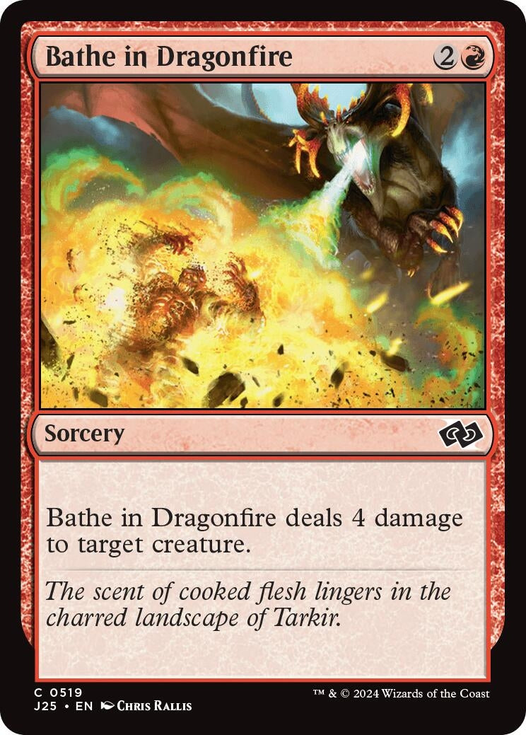Image for Bathe in Dragonfire (519) [Foundations Jumpstart] - Magic: The Gathering