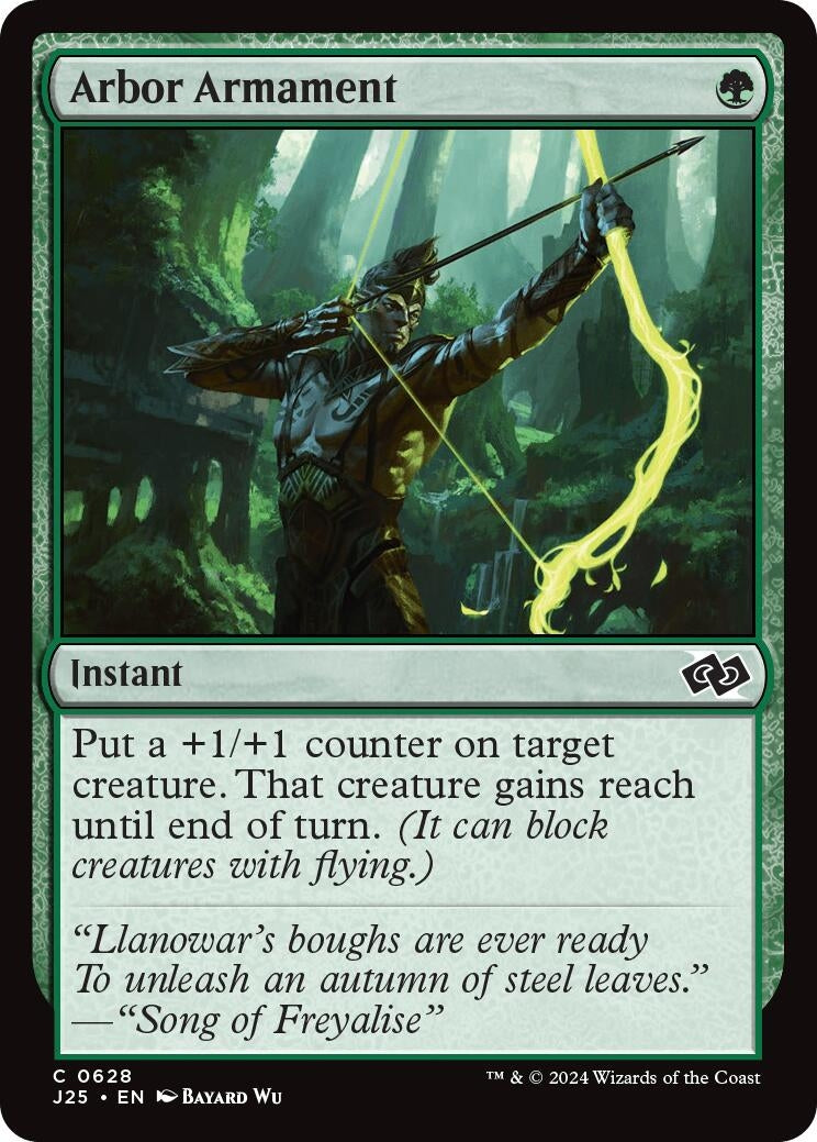 Image for Arbor Armament (628) [Foundations Jumpstart] - Magic: The Gathering