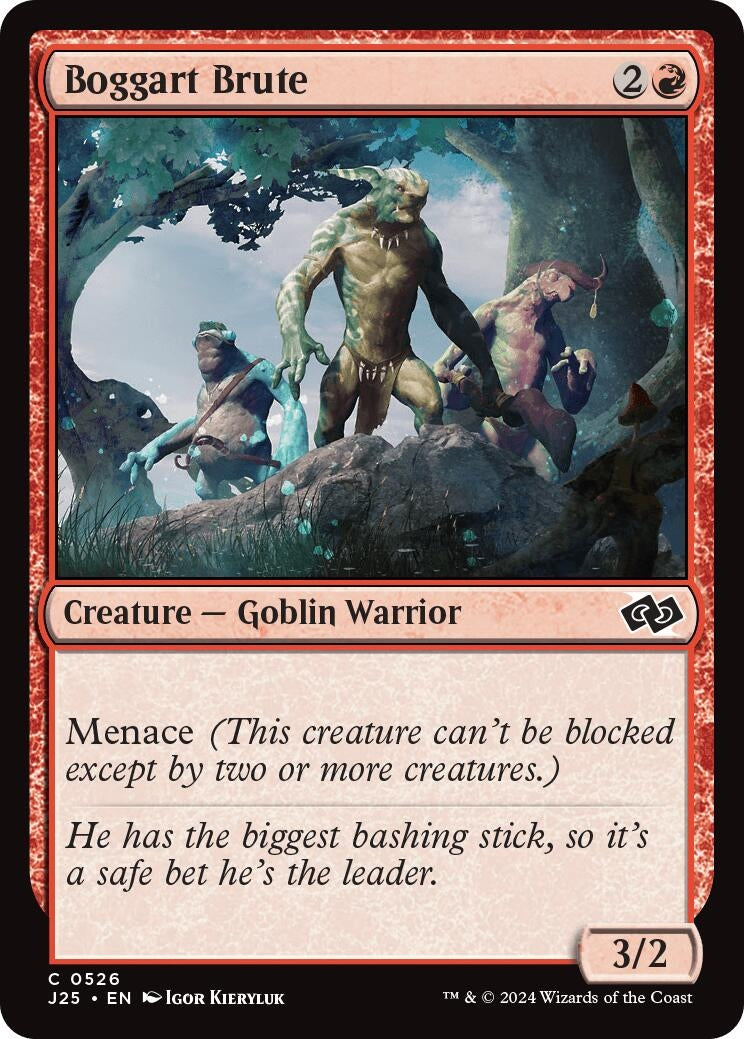 Image for Boggart Brute (526) [Foundations Jumpstart] - Magic: The Gathering