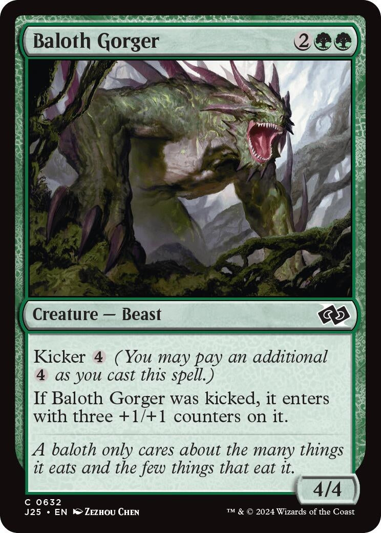 Image for Baloth Gorger (632) [Foundations Jumpstart] - Magic: The Gathering