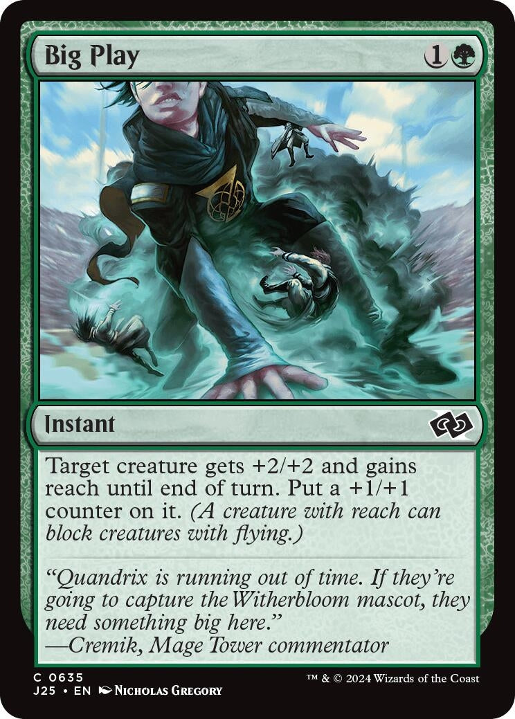 Image for Big Play (635) [Foundations Jumpstart] - Magic: The Gathering