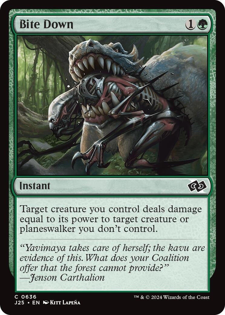 Image for Bite Down (636) [Foundations Jumpstart] - Magic: The Gathering