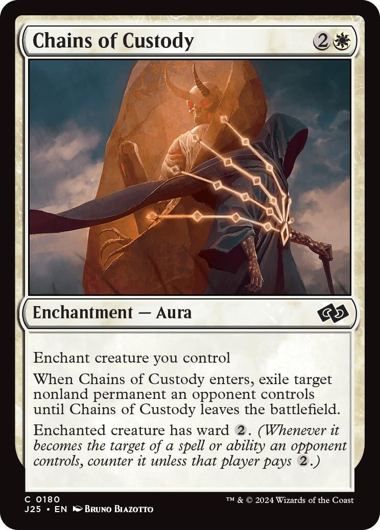 Image for Chains of Custody (180) [Foundations Jumpstart] - Magic: The Gathering