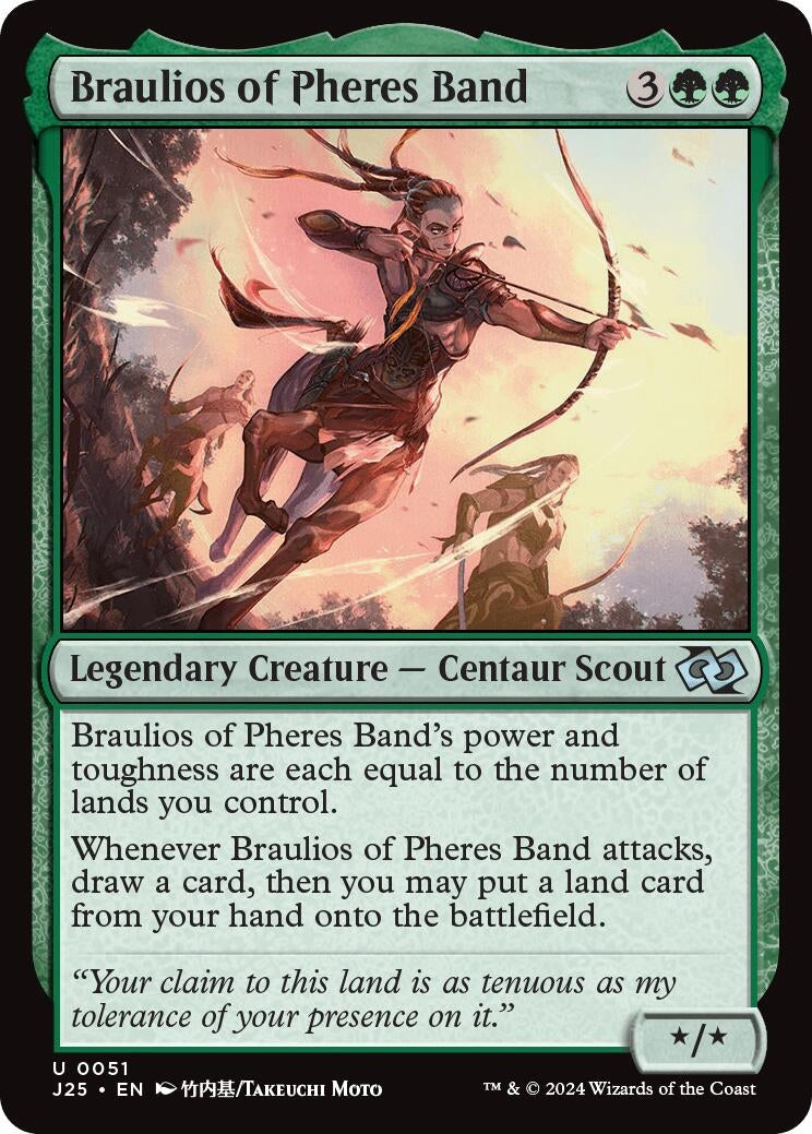 Image for Braulios of Pheres Band (Anime) (51) [Foundations Jumpstart] - Magic: The Gathering