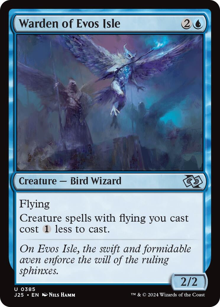Image for Warden of Evos Isle (385) [Foundations Jumpstart] - Magic: The Gathering