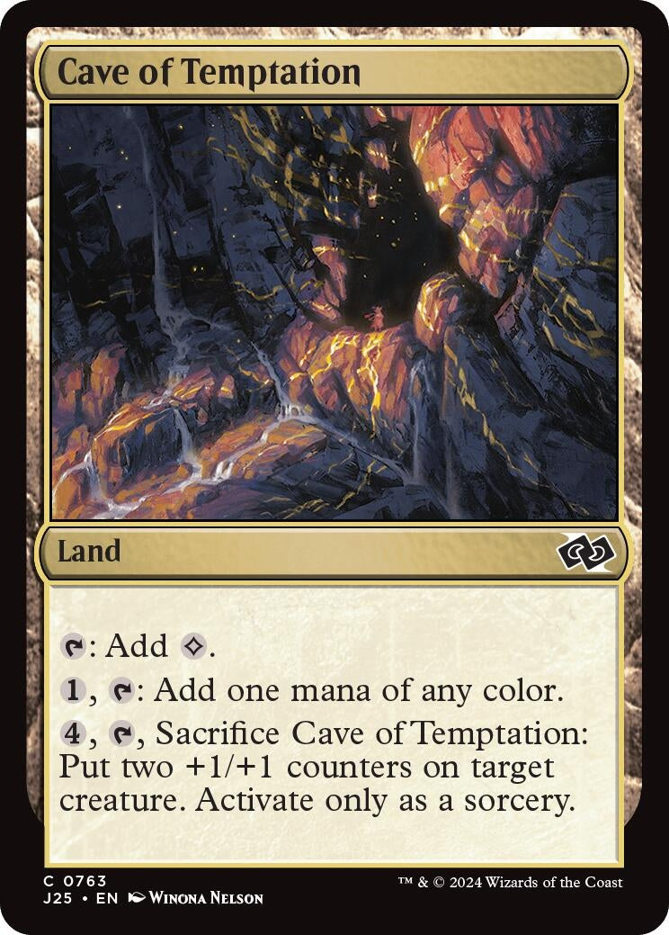 Image for Cave of Temptation (763) [Foundations Jumpstart] - Magic: The Gathering
