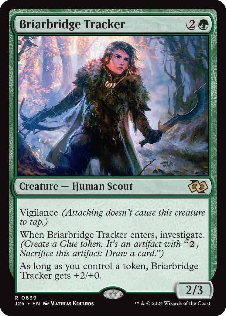 Image for Briarbridge Tracker (639) [Foundations Jumpstart] - Magic: The Gathering