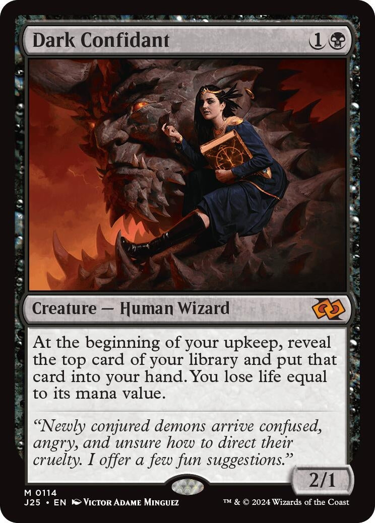 Image for Dark Confidant (114) [Foundations Jumpstart] - Magic: The Gathering