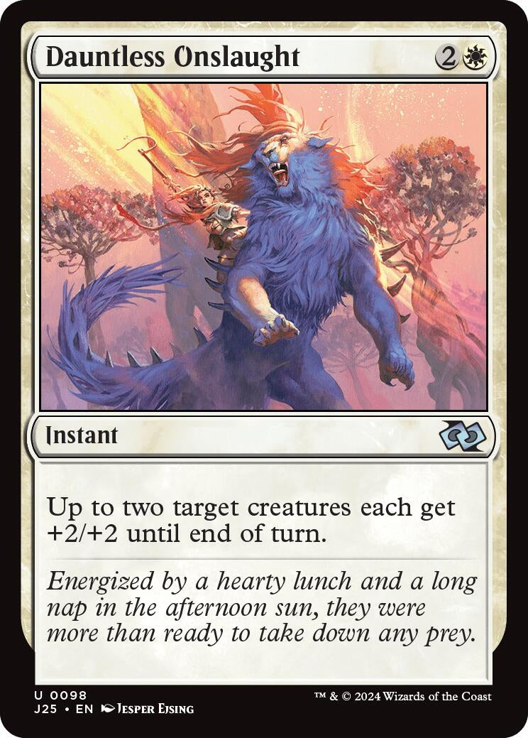 Image for Dauntless Onslaught (98) [Foundations Jumpstart] - Magic: The Gathering