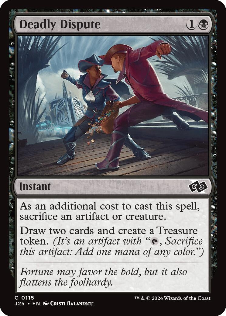 Image for Deadly Dispute (115) [Foundations Jumpstart] - Magic: The Gathering