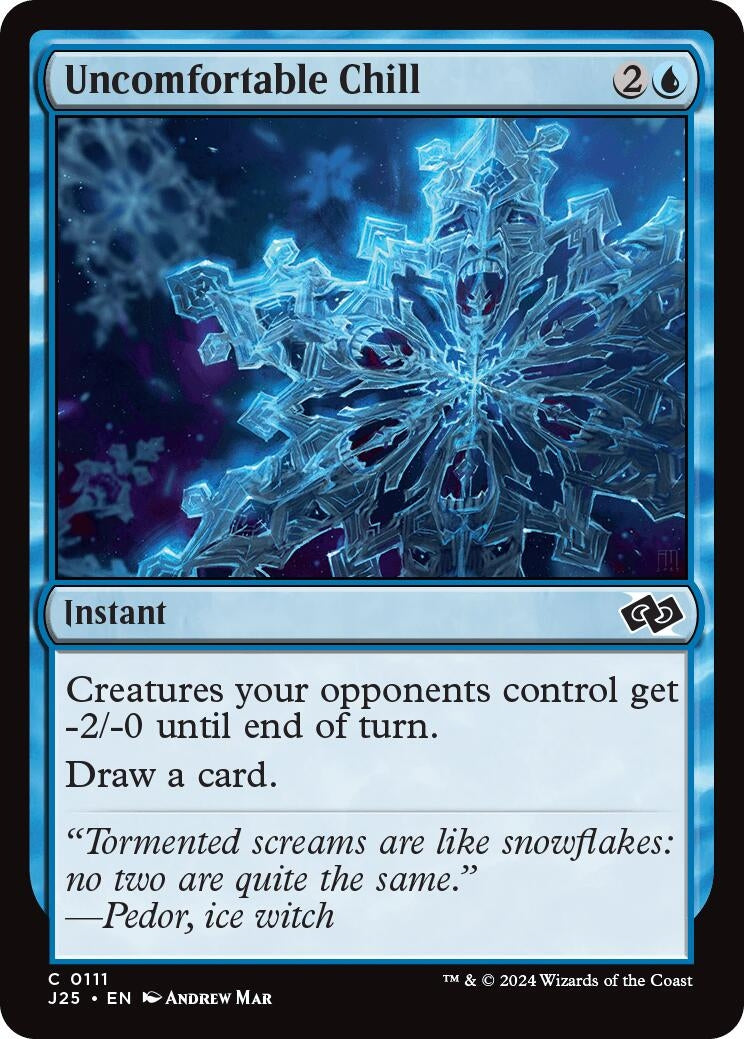 Image for Uncomfortable Chill (111) [Foundations Jumpstart] - Magic: The Gathering