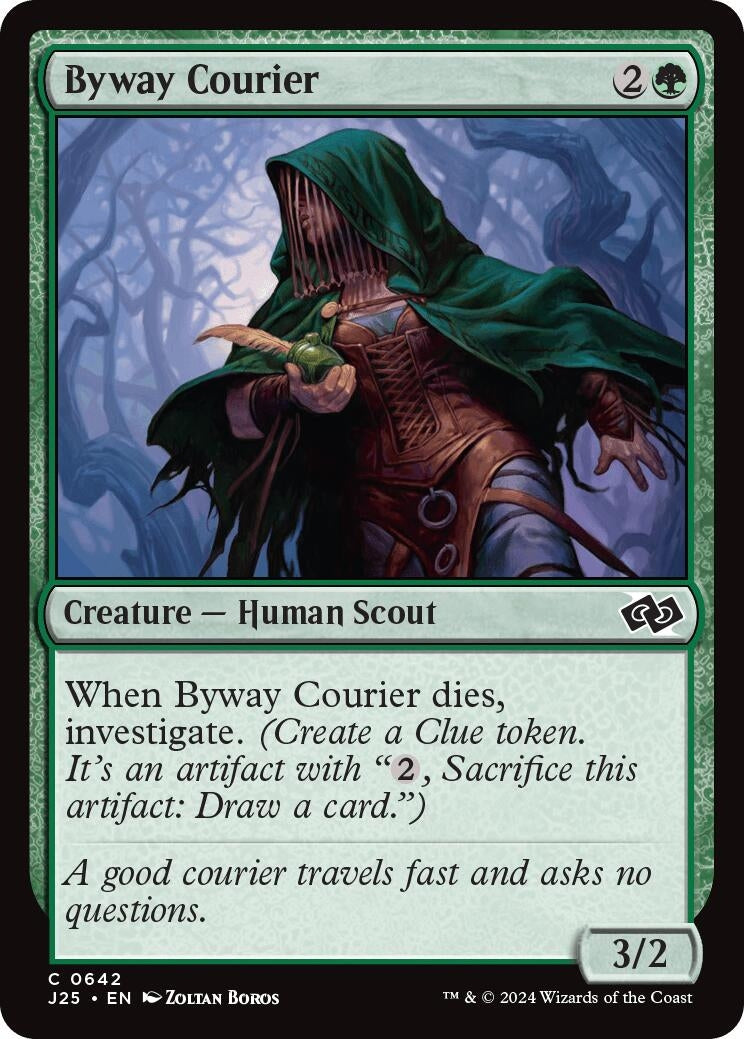 Image for Byway Courier (642) [Foundations Jumpstart] - Magic: The Gathering