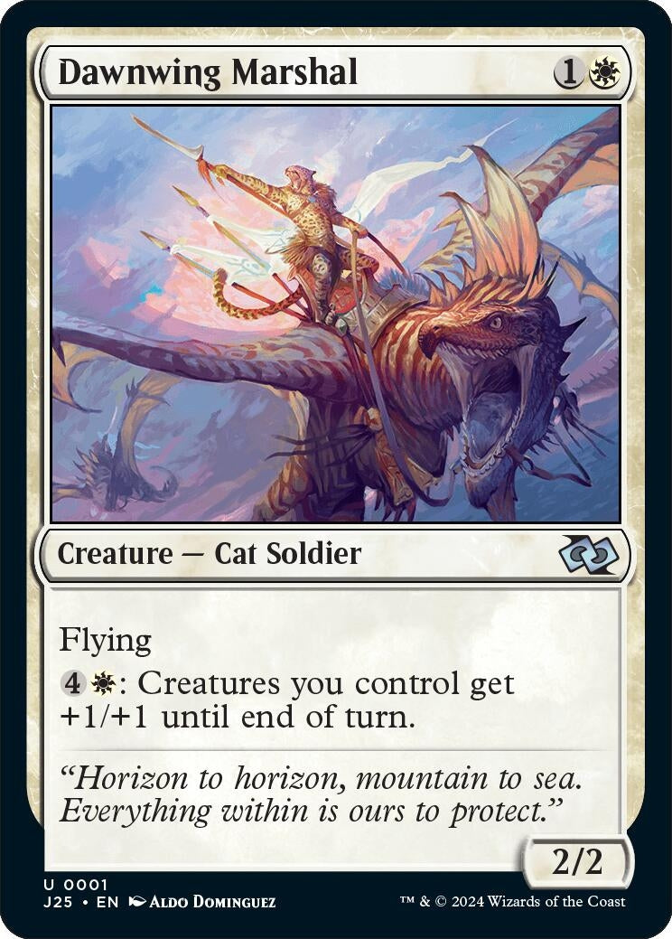 Image for Dawnwing Marshal (1) [Foundations Jumpstart] - Magic: The Gathering