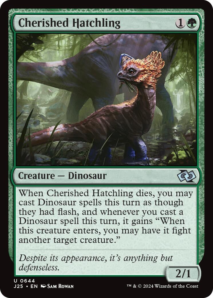 Image for Cherished Hatchling (644) [Foundations Jumpstart] - Magic: The Gathering