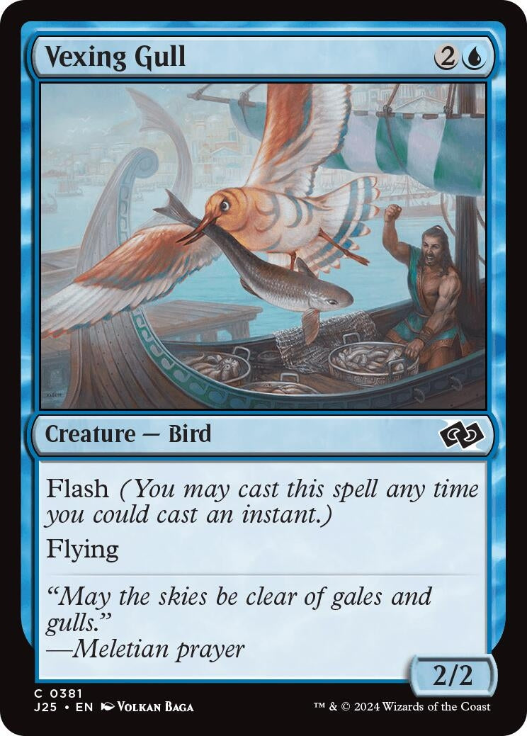 Image for Vexing Gull (381) [Foundations Jumpstart] - Magic: The Gathering