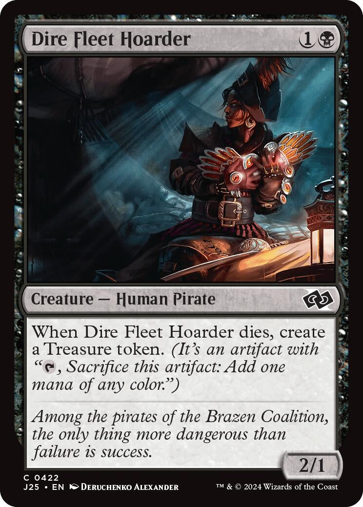 Image for Dire Fleet Hoarder (422) [Foundations Jumpstart] - Magic: The Gathering