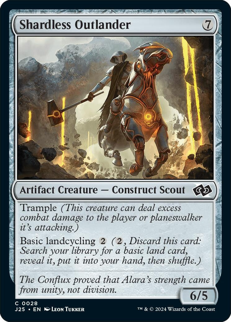 Image for Shardless Outlander (28) [Foundations Jumpstart] - Magic: The Gathering