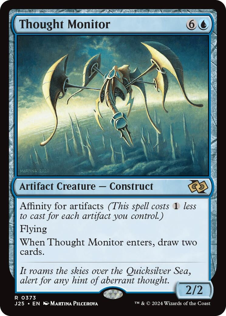 Image for Thought Monitor (373) [Foundations Jumpstart] - Magic: The Gathering