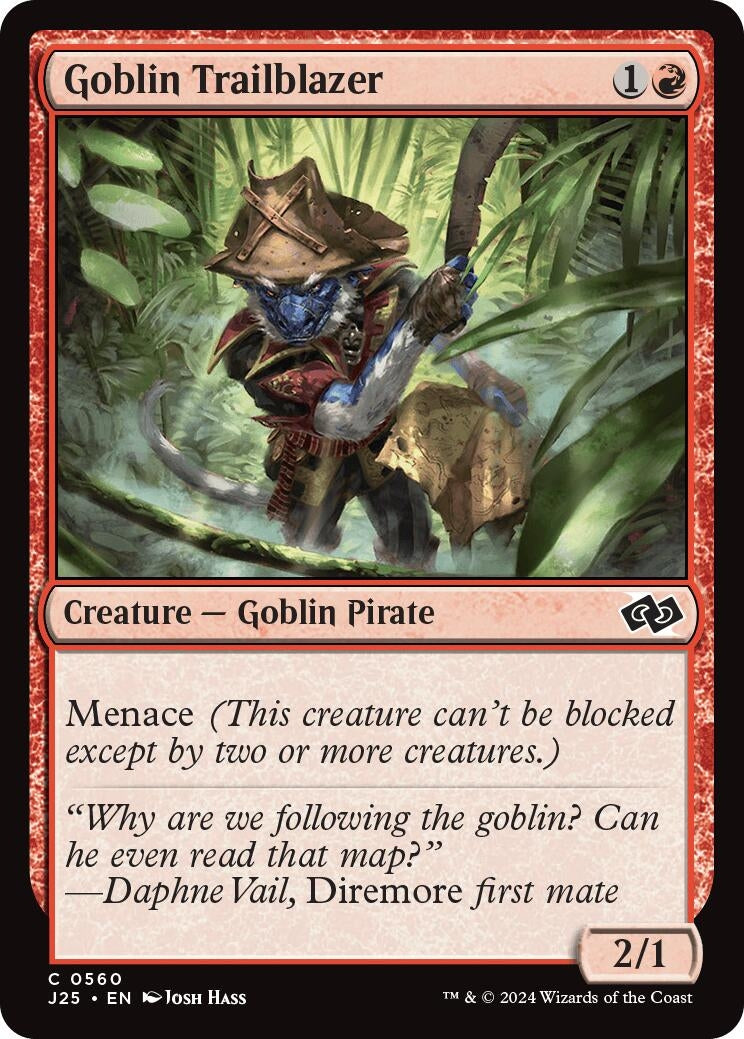 Image for Goblin Trailblazer (560) [Foundations Jumpstart] - Magic: The Gathering