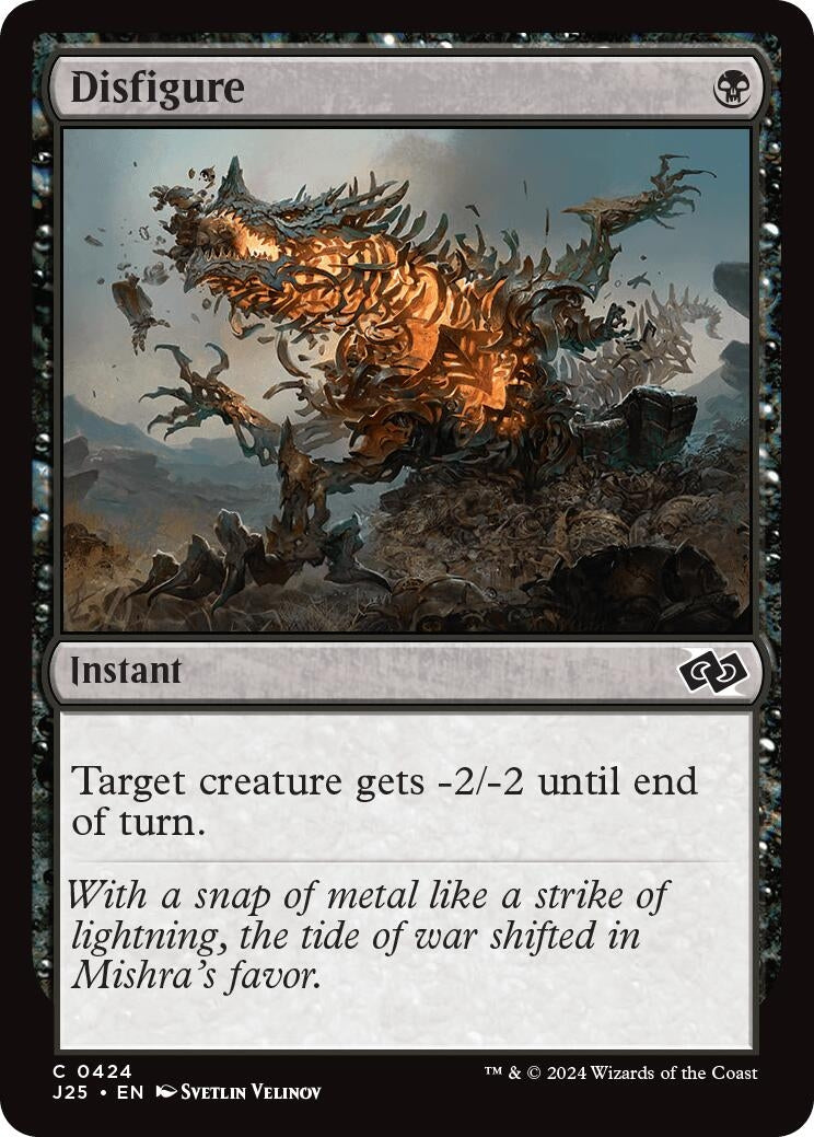 Image for Disfigure (424) [Foundations Jumpstart] - Magic: The Gathering
