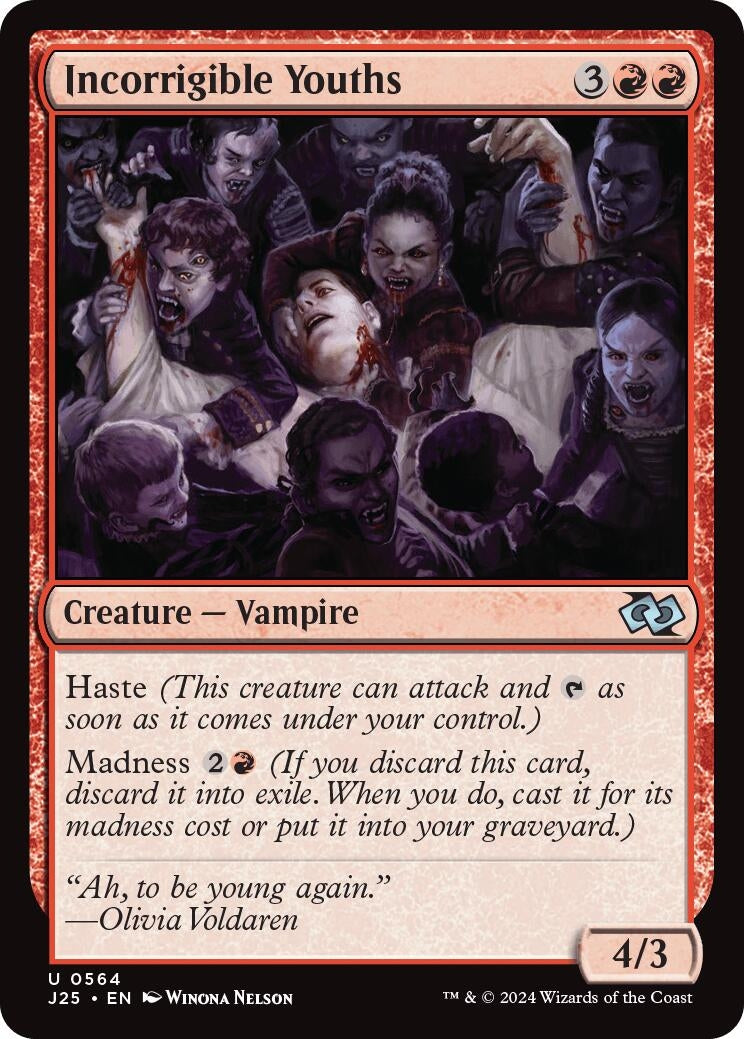 Image for Incorrigible Youths (564) [Foundations Jumpstart] - Magic: The Gathering