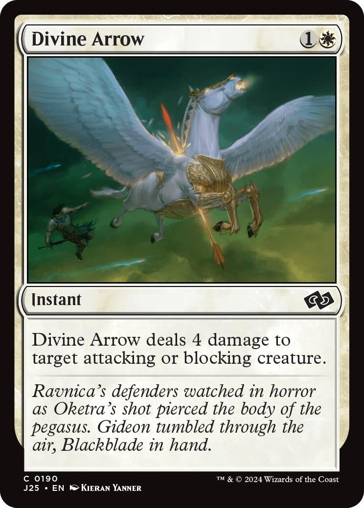 Image for Divine Arrow (190) [Foundations Jumpstart] - Magic: The Gathering