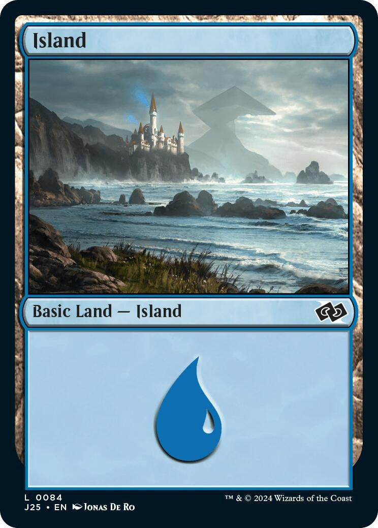 Image for Island (0084) (84) [Foundations Jumpstart] - Magic: The Gathering