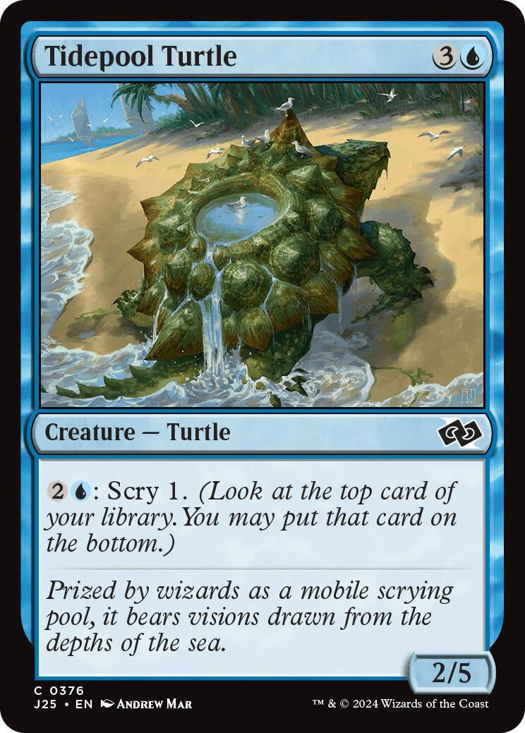 Image for Tidepool Turtle (376) [Foundations Jumpstart] - Magic: The Gathering