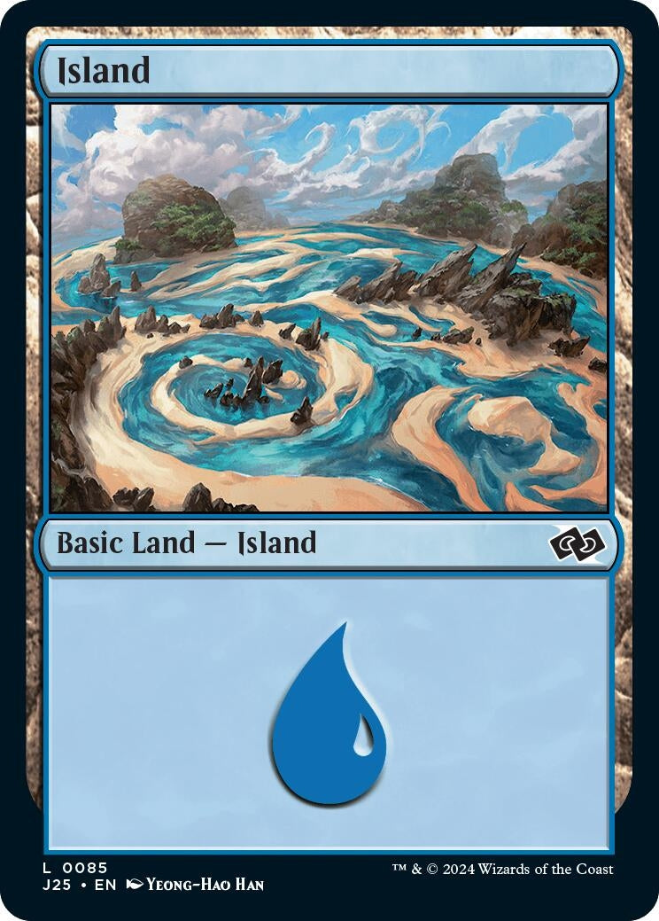 Image for Island (0085) (85) [Foundations Jumpstart] - Magic: The Gathering