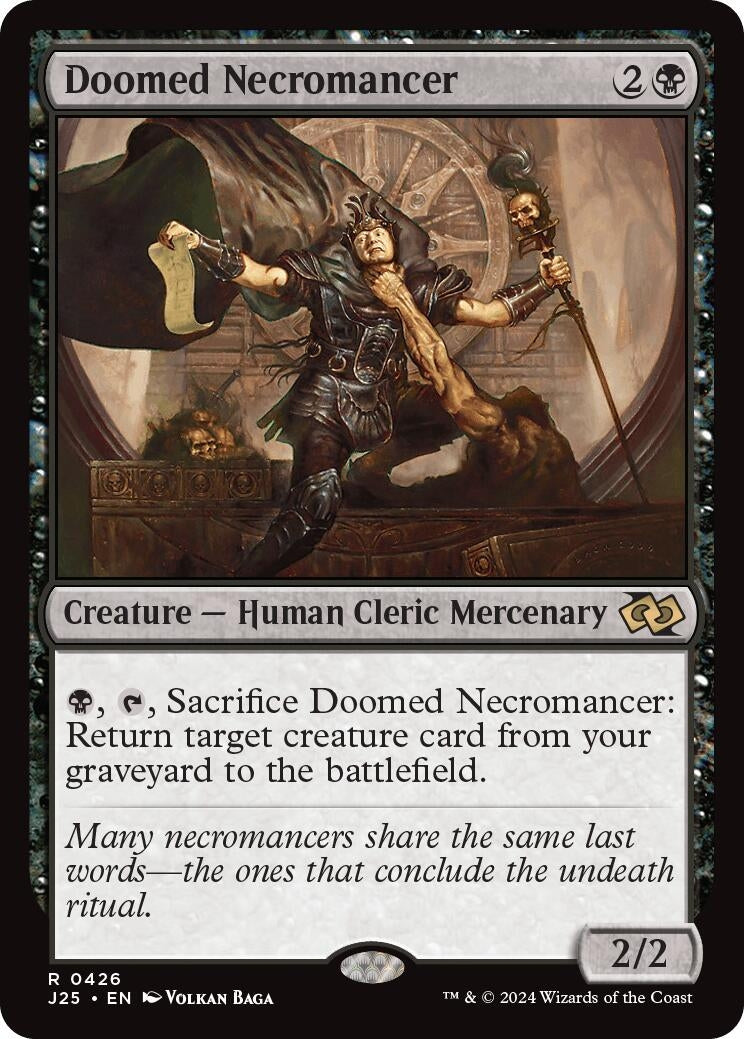 Image for Doomed Necromancer (426) [Foundations Jumpstart] - Magic: The Gathering