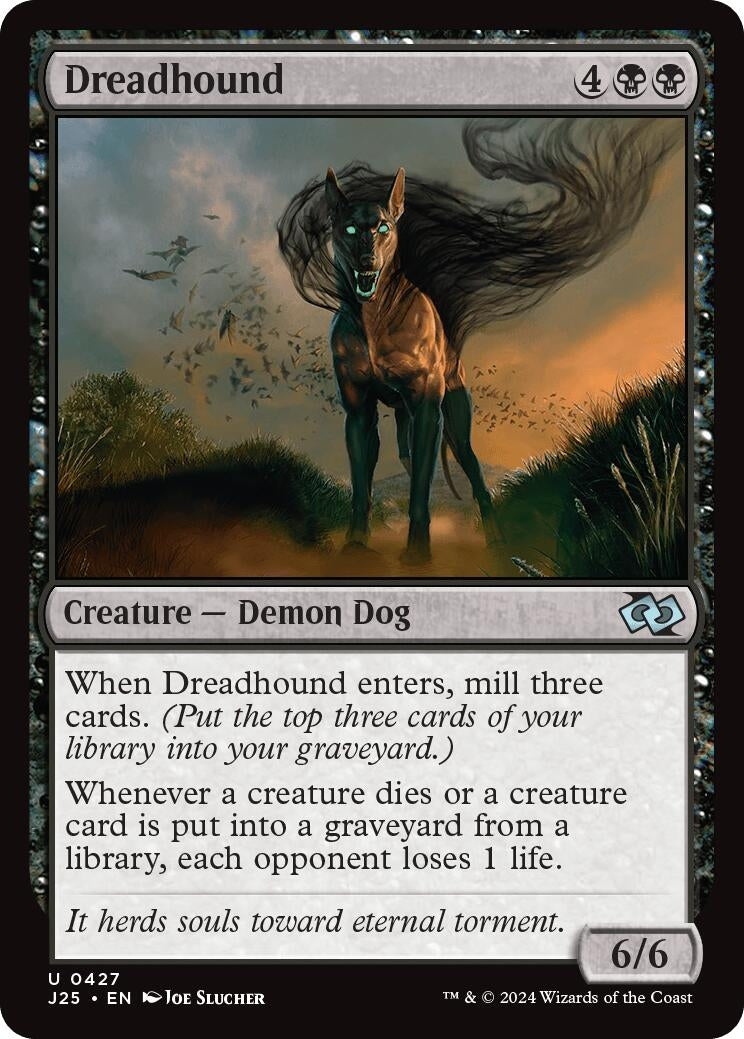Image for Dreadhound (427) [Foundations Jumpstart] - Magic: The Gathering