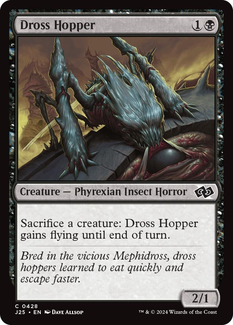 Image for Dross Hopper (428) [Foundations Jumpstart] - Magic: The Gathering