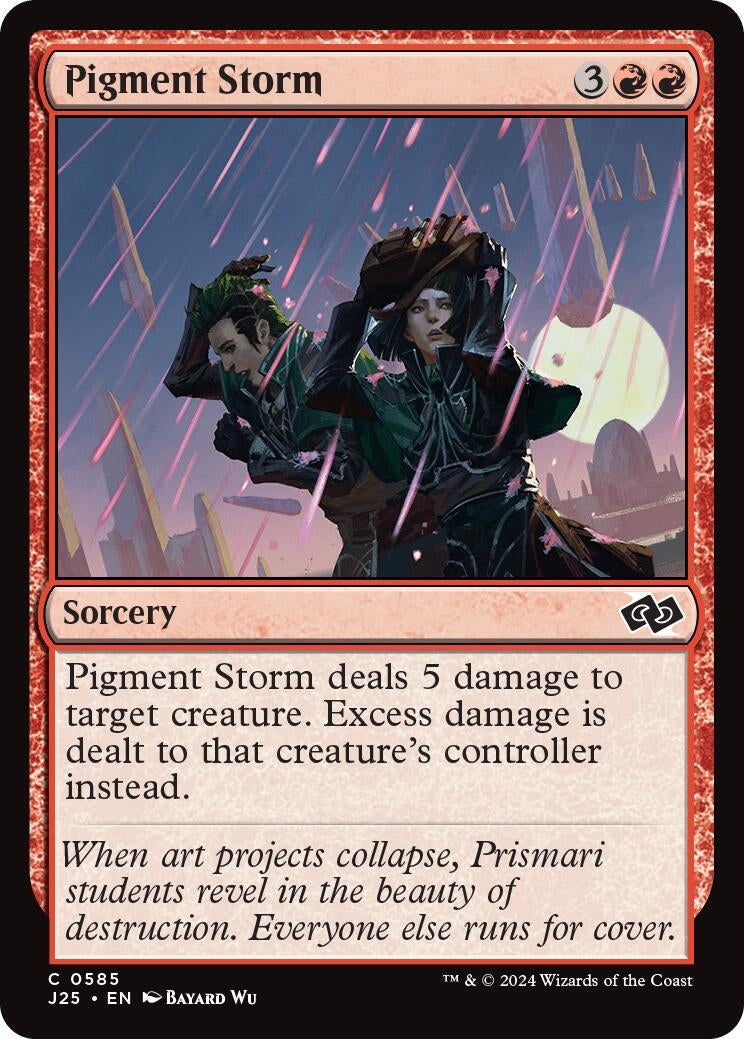 Image for Pigment Storm (585) [Foundations Jumpstart] - Magic: The Gathering