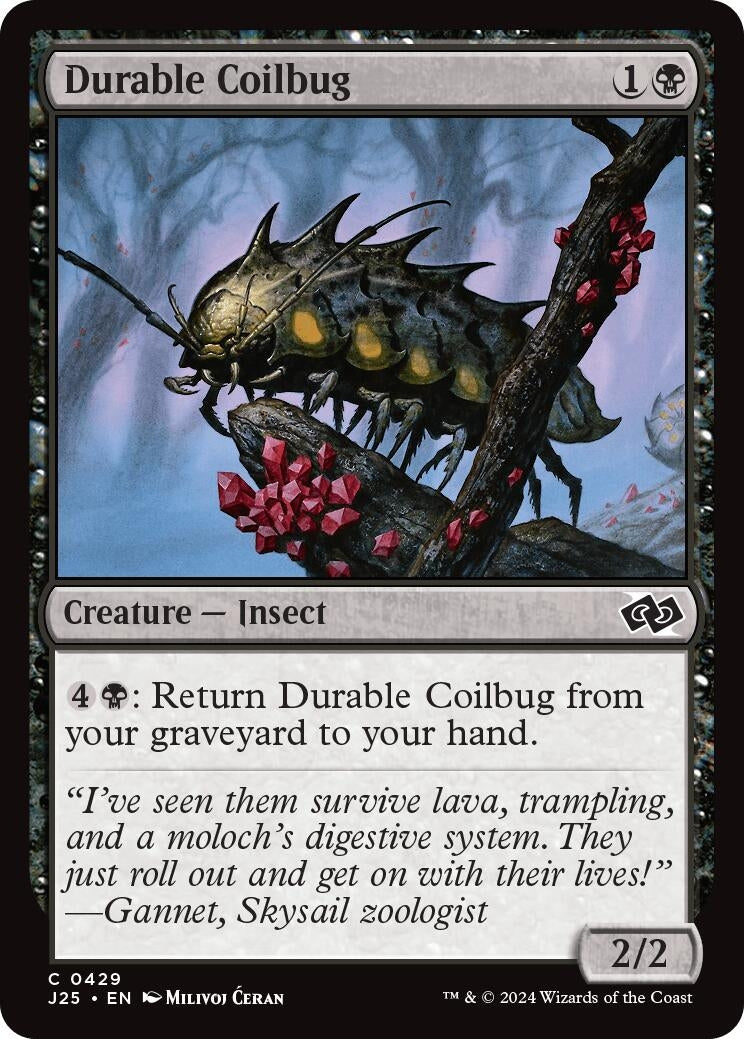 Image for Durable Coilbug (429) [Foundations Jumpstart] - Magic: The Gathering