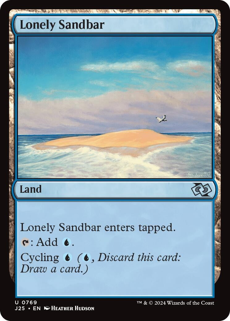 Image for Lonely Sandbar (769) [Foundations Jumpstart] - Magic: The Gathering