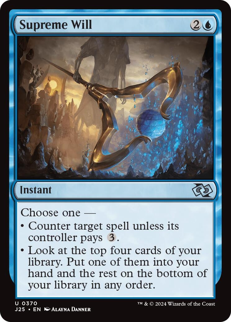 Image for Supreme Will (370) [Foundations Jumpstart] - Magic: The Gathering