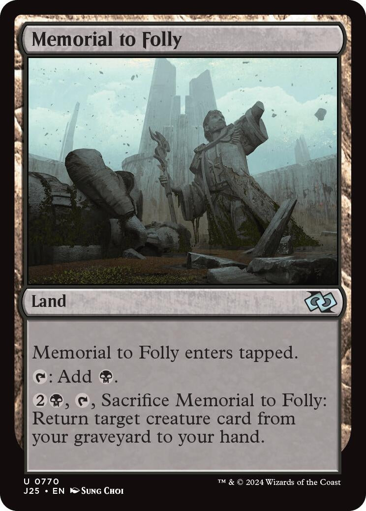 Memorial to Folly (770) [Foundations Jumpstart]
