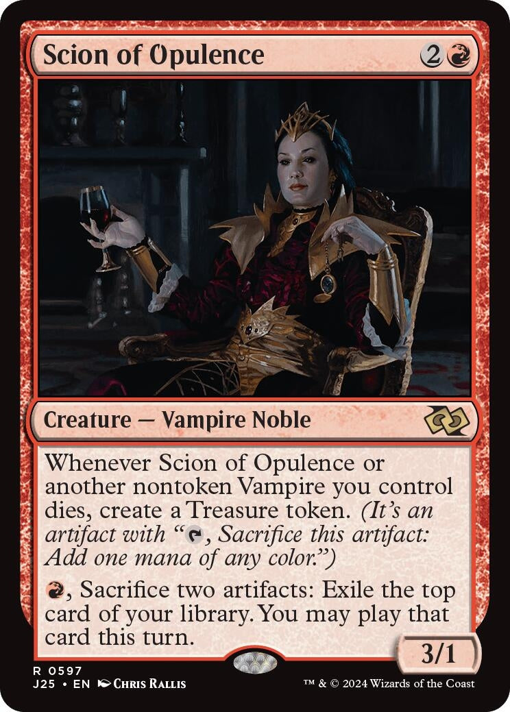 Image for Scion of Opulence (597) [Foundations Jumpstart] - Magic: The Gathering