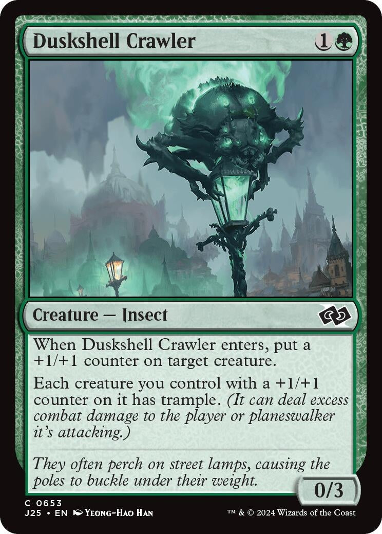 Image for Duskshell Crawler (653) [Foundations Jumpstart] - Magic: The Gathering