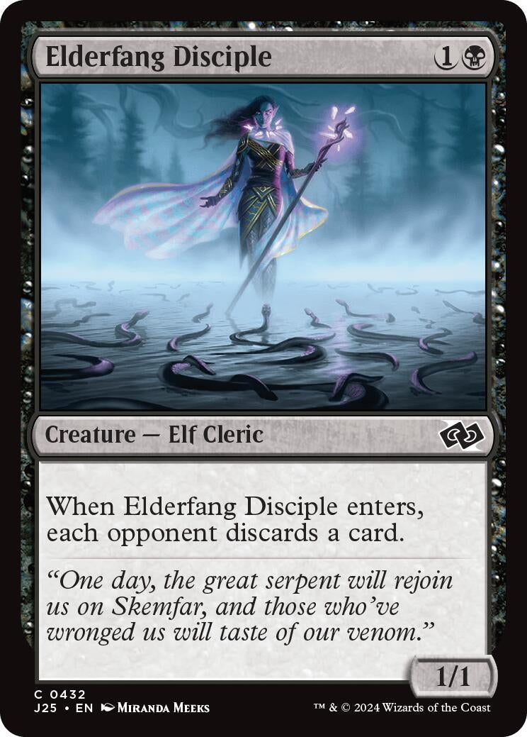 Image for Elderfang Disciple (432) [Foundations Jumpstart] - Magic: The Gathering