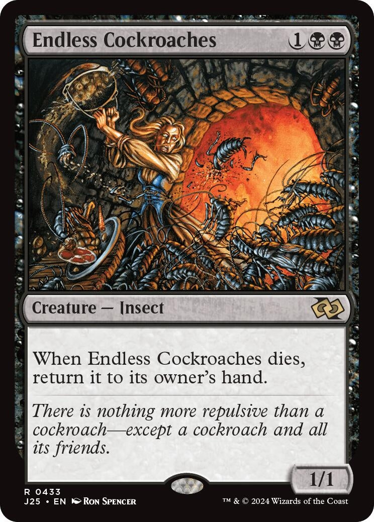 Image for Endless Cockroaches (433) [Foundations Jumpstart] - Magic: The Gathering