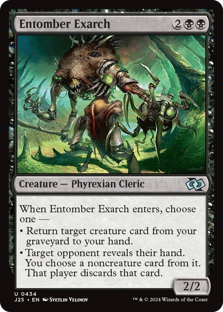 Image for Entomber Exarch (434) [Foundations Jumpstart] - Magic: The Gathering