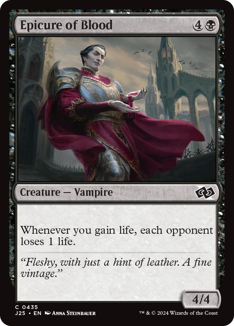 Image for Epicure of Blood (435) [Foundations Jumpstart] - Magic: The Gathering