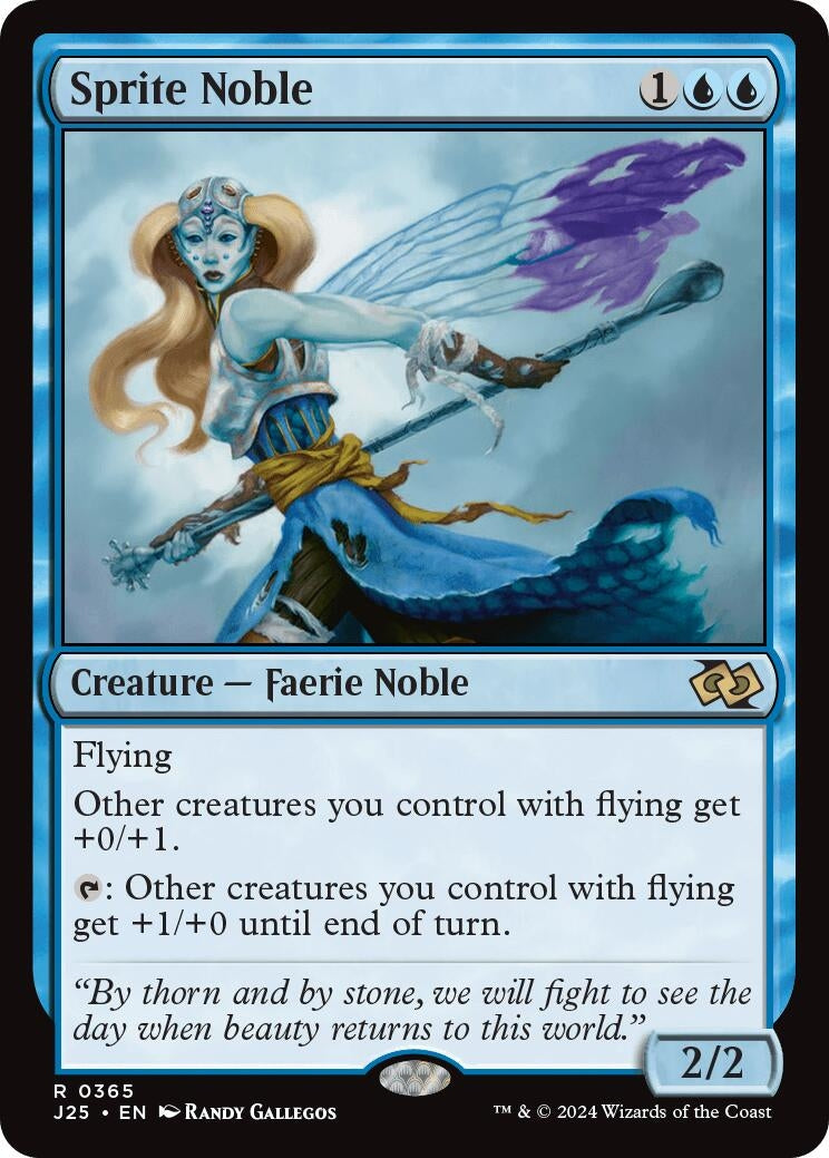 Image for Sprite Noble (365) [Foundations Jumpstart] - Magic: The Gathering