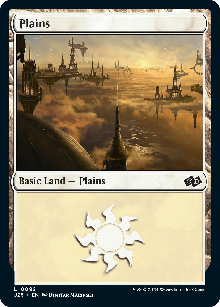 Image for Plains (0082) (82) [Foundations Jumpstart] - Magic: The Gathering