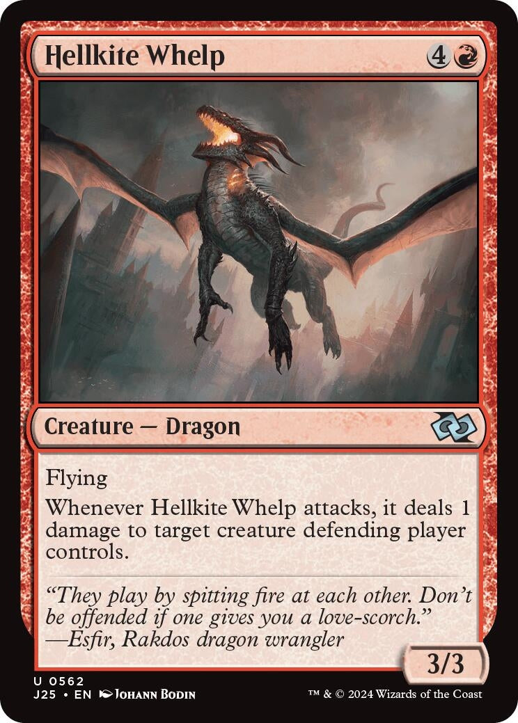 Image for Hellkite Whelp (562) [Foundations Jumpstart] - Magic: The Gathering